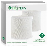 FilterBuy MAF2 Emerson MoistAIR & 15508 Sears Kenmore Humidifier Wick Replacement Filters. Designed to Replace Emerson Part # MAF2 & Kenmore Part # 15508  Noma Part #EF2. Pack of 2. - B0168YAJWU